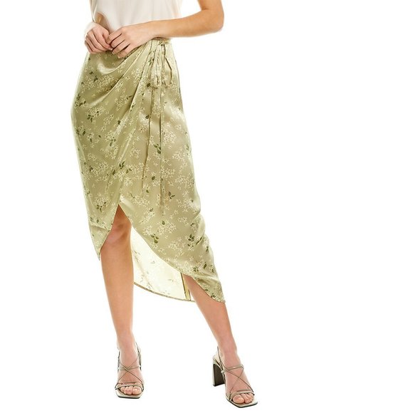 Rebecca Taylor Dresses & Skirts - Rebecca Taylor Adela Silk Wrap Skirt